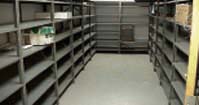 Locked Shelving Area